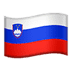 🇸🇮 flag: Slovenia display on Apple